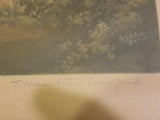 Pair Of 1920 Mezzotints By Thomas Hamilton Crawford