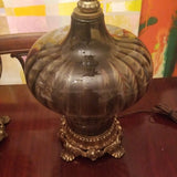 Pair Of Mid Century Modern Hollywood Regency Venetian Lamps
