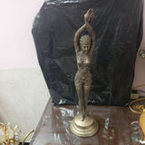 Sculputure Of Lady Ballerina Mermaid Indian Very Heavy