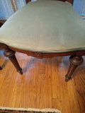 2 Matching Blue Upholstered Chairs