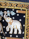 Vintage Handmade Indian Textile 22" X 16"