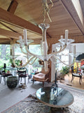 Mid Century Modern Murano Designer Chandelier