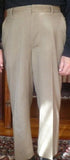 Beautiful Beige Michael Kors 100% Wool Dress Pants Size 34 Waist Size 28 Inseam - Diamonds Sapphires Rubies Emeralds