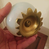 Vintage Baccarat Crystal Opaline Small Vessel