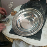 Silver Plated Candy Dish Wiliam Rogers 4135