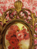 Artwork Depicting Flowers by Nelly del Carmen Toro Varela,  Artist Who Uses Feet